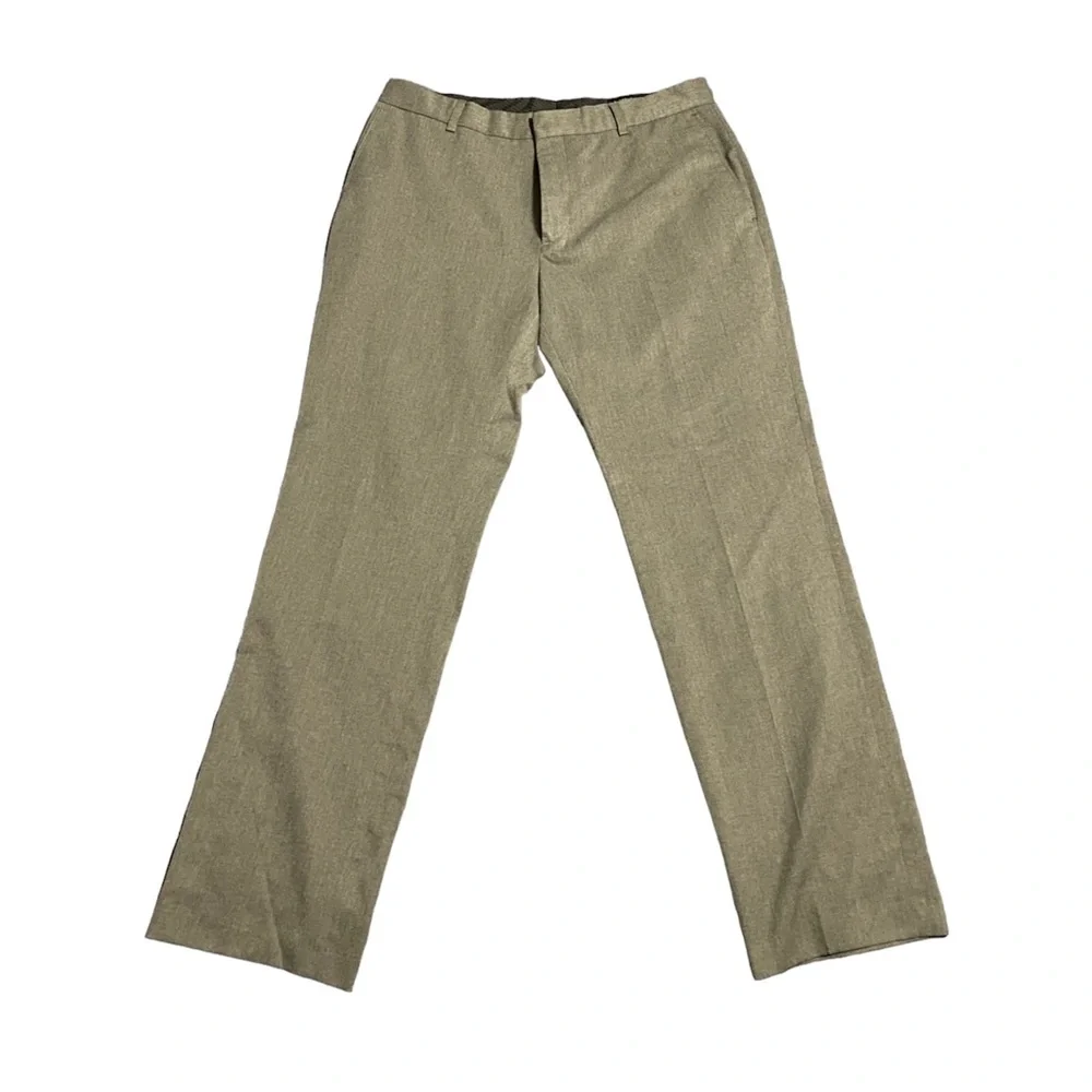 Banana Republic Dress Pants Mens 32x30 Tailored Slim Fit Grey - Picture 1 of 4